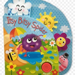 Itsy Bitsy Spider (Sing-Along Melody) by Jennie Bradley - Boardbook
