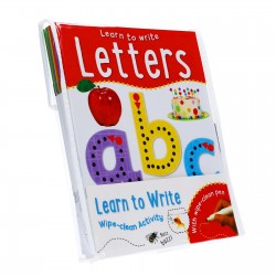 Learn To Write: Wipe-Clean Activity Pack by Make Believe Ideas, Miles Kelly
