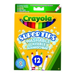 Crayola Bright Supertips x 12 