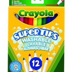 Crayola Bright Supertips x 12 