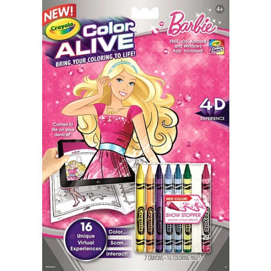 Crayola Color Alive Barbie