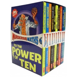 Murderous Maths 10 book Box Set Horrible Histories Series Pack Collection