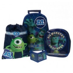Disney Monsters University Inc Trolley Inc Set