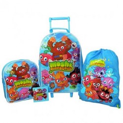 Moshi Monsters Trolley  4 Piece Set