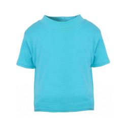 Turquoise Unbranded Short Sleeve T-Shirt