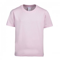 Light Pink Gildan Kids Soft Style Ringspun Short Sleet T-Shirt