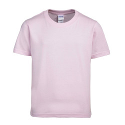 Light Pink Gildan Kids Soft Style Ringspun Short Sleet T-Shirt