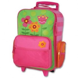 Flower Rolling Luggage Bag 