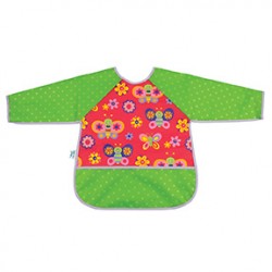Long Sleeve Craft Aprons- Butterfly