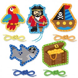 Lacing Card Sets - Pirate