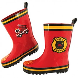 Rain boots  Firetruck 