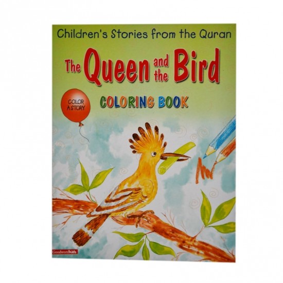 The Queen and the Bird (Colouring Book)