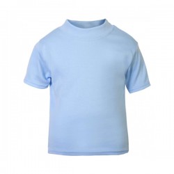 Baby Blue Unbranded Short Sleeve T-Shirt