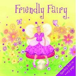 Friendly Fairy Sparkly Padded Book HB